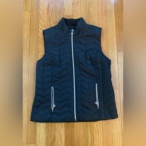 Marc New York Black Quilted Vest